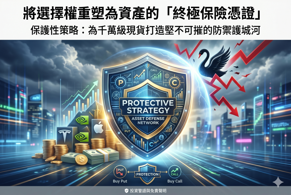 黑天鵝防禦指南:保護性選擇權策略鎖住現貨利潤與避險解析 4 黑天鵝防禦指南:保護性選擇權策略鎖住現貨利潤與避險解析