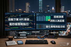 拒絕滑價與人為延遲：量化策略自動下單系統與 API 串接效益解析