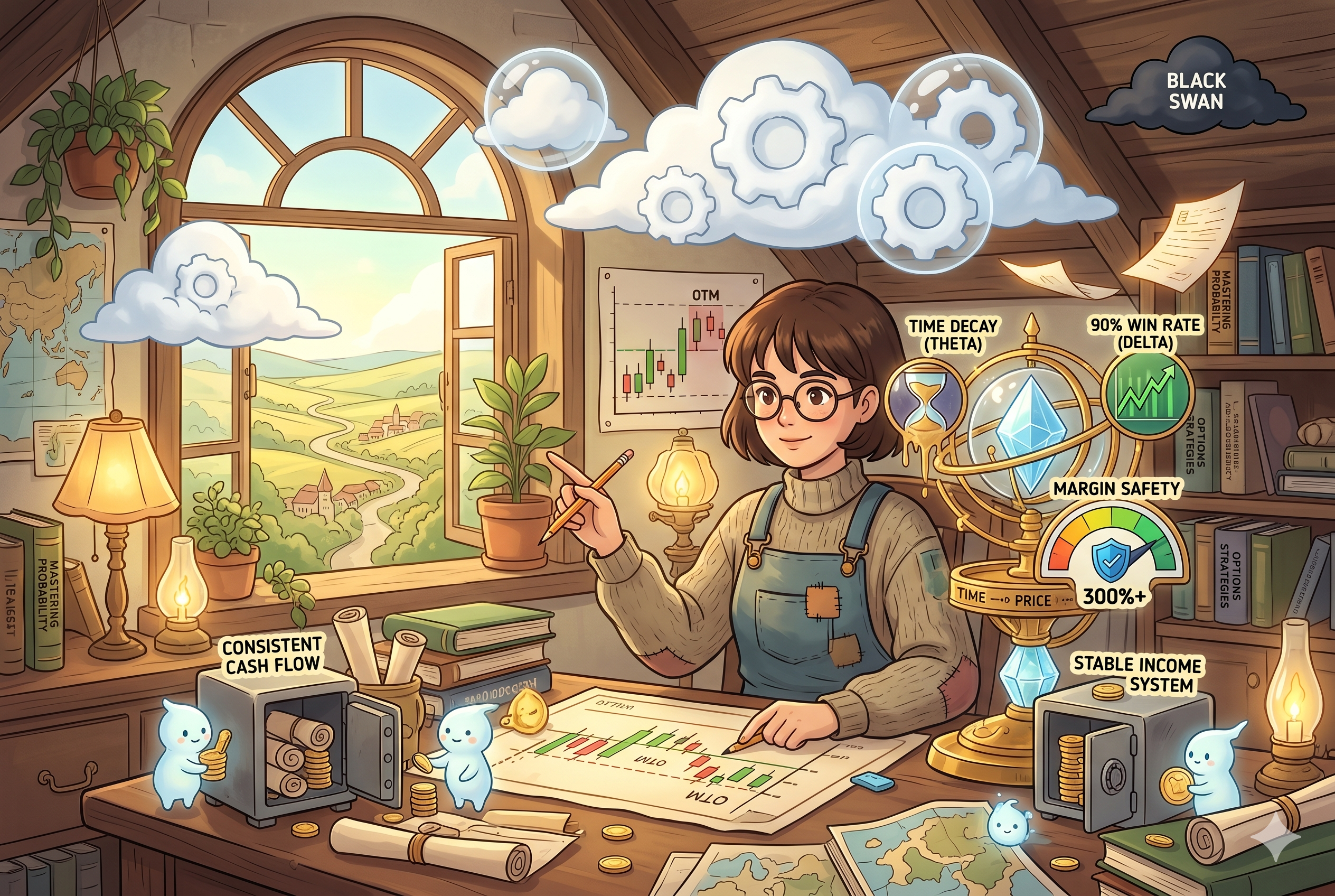 打造機構級現金流：外資莊家不說的選擇權賣方策略與保證金控管